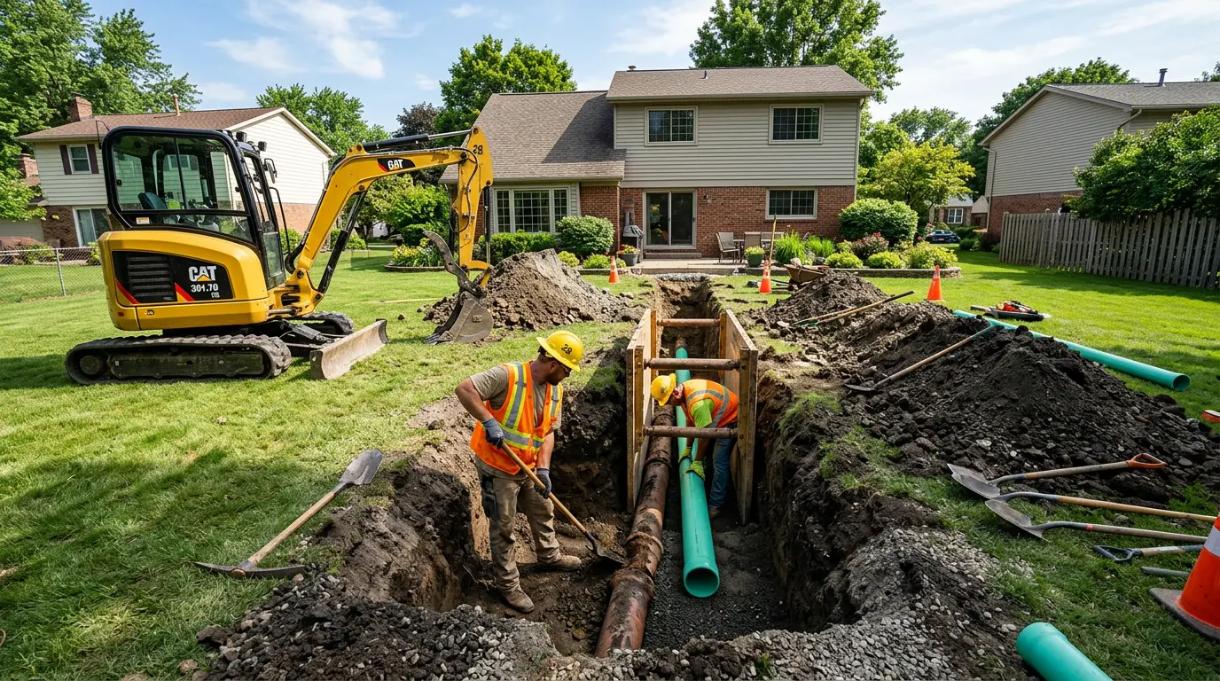 Sewer Cleanout in Hamilton, PA